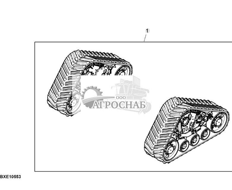Комплект для самостоятельной установки, гусеница лесозаготовительной машины, 26 дюймов - ST832787 323.jpg